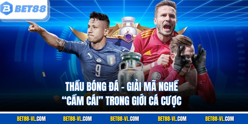 Thầu Bóng Đá Bet88 – Giải Mã Nghề “Cầm Cái” Trong Giới Cá Cược